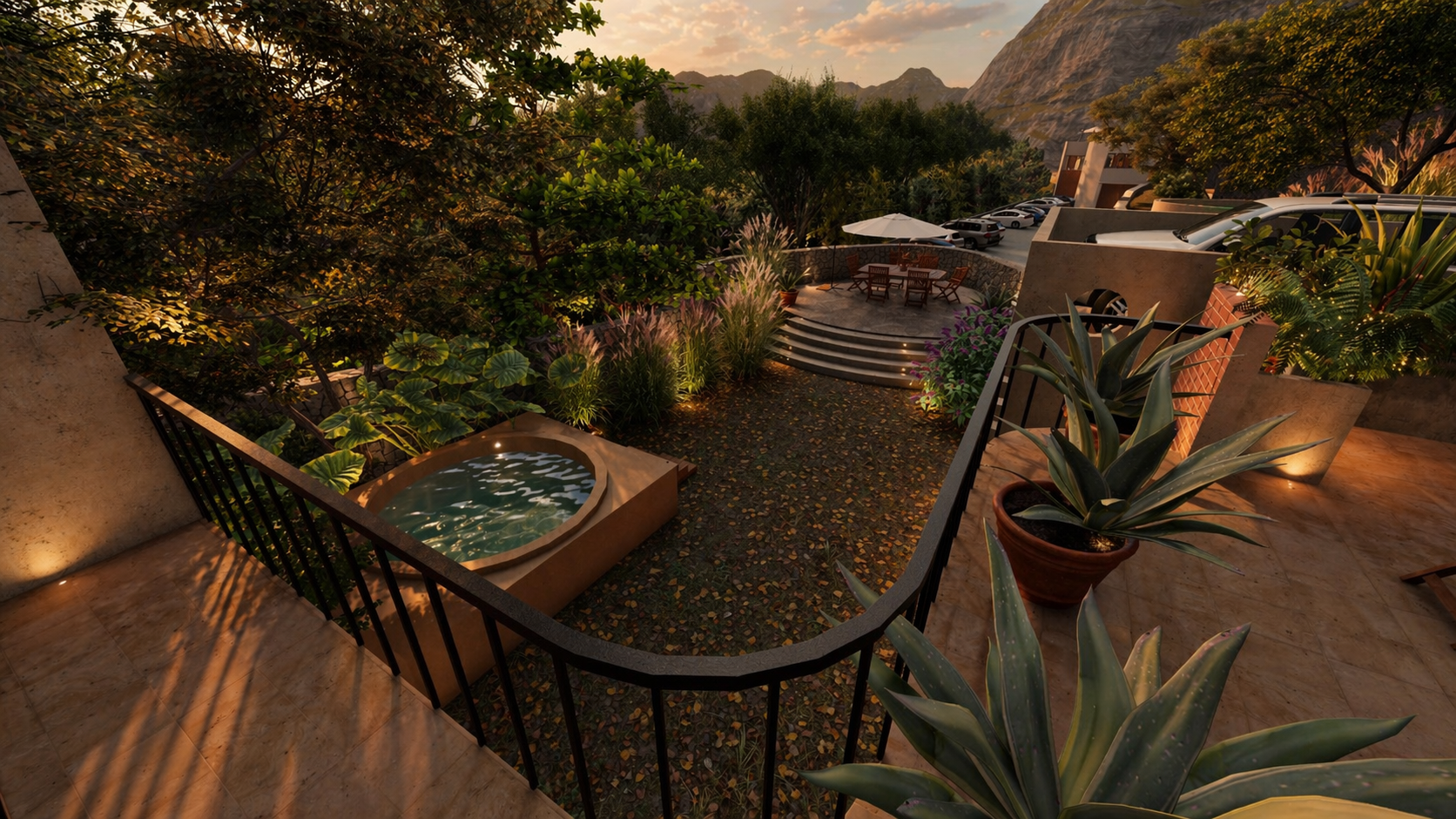 Casa 4 — entorno y naturaleza